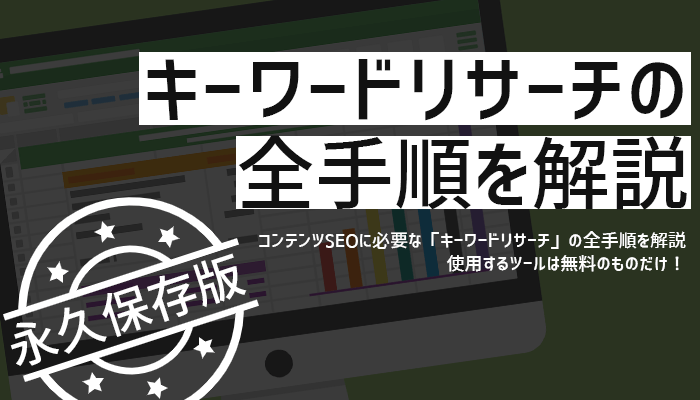 効果的なキーワードリサーチの方法と検索意図の理解